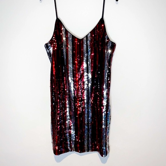 BAR III SEQUINS Dress in size XL NWT - Picture 4 of 8